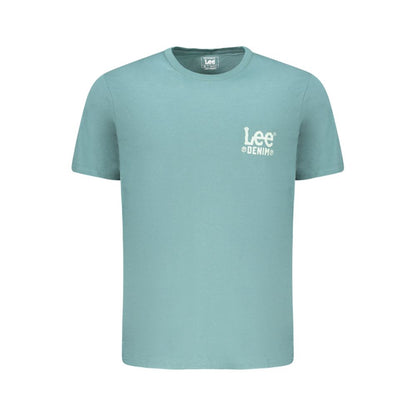 Lee Verde Cotton Men T-Shirt