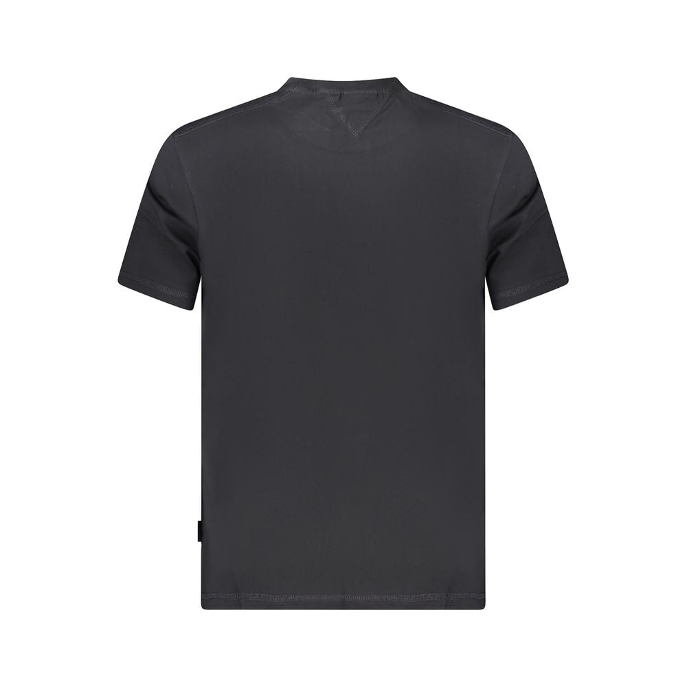 Napapijri Black Cotton Men's T-Shirt