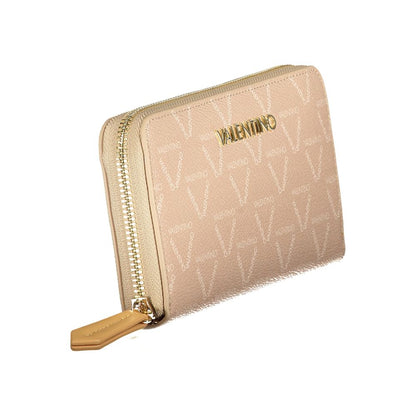 Mario Valentino Beige Polyurethane Women Wallet