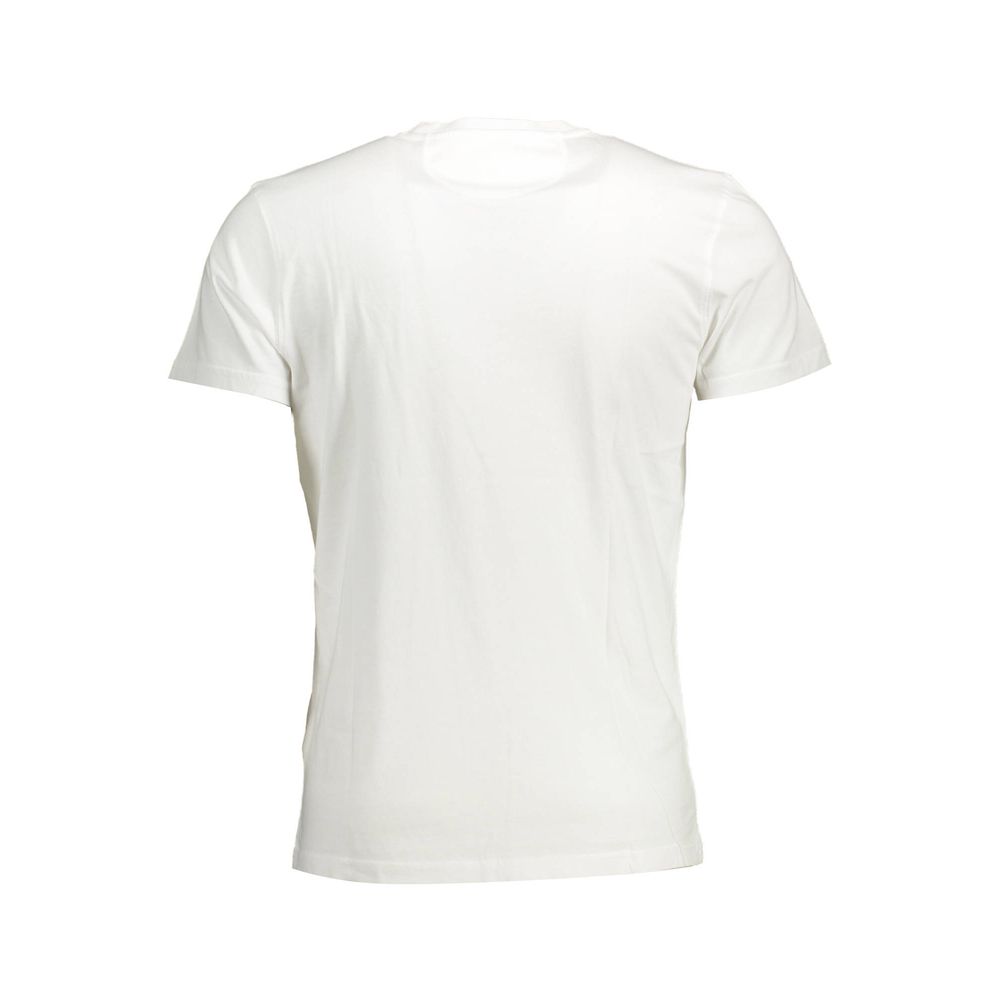 La Martina Bianco Cotton Men T-Shirt