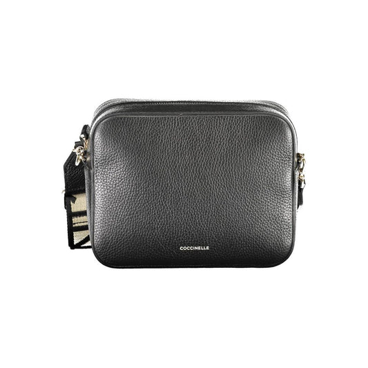 Coccinelle "Black Leather Women Shoulder Bag"