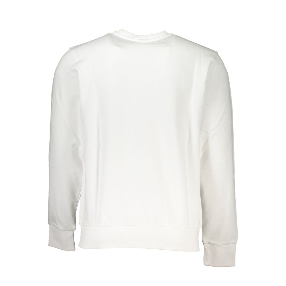 North Sails White Cotton Men Sweatshirt
