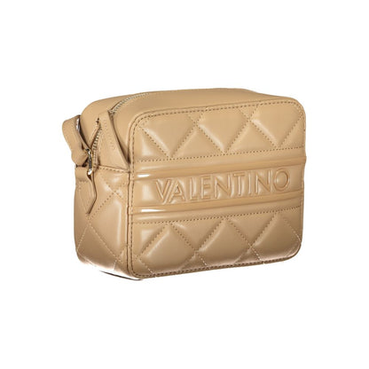 Mario Valentino Beige Polyurethane Women Shoulder Bag