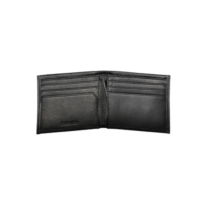 Calvin Klein Black Polyurethane Men Wallet