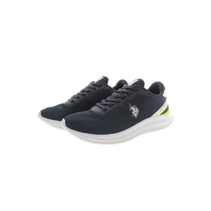 U.S. POLO ASSN. Blue Polyester Men's Sneaker