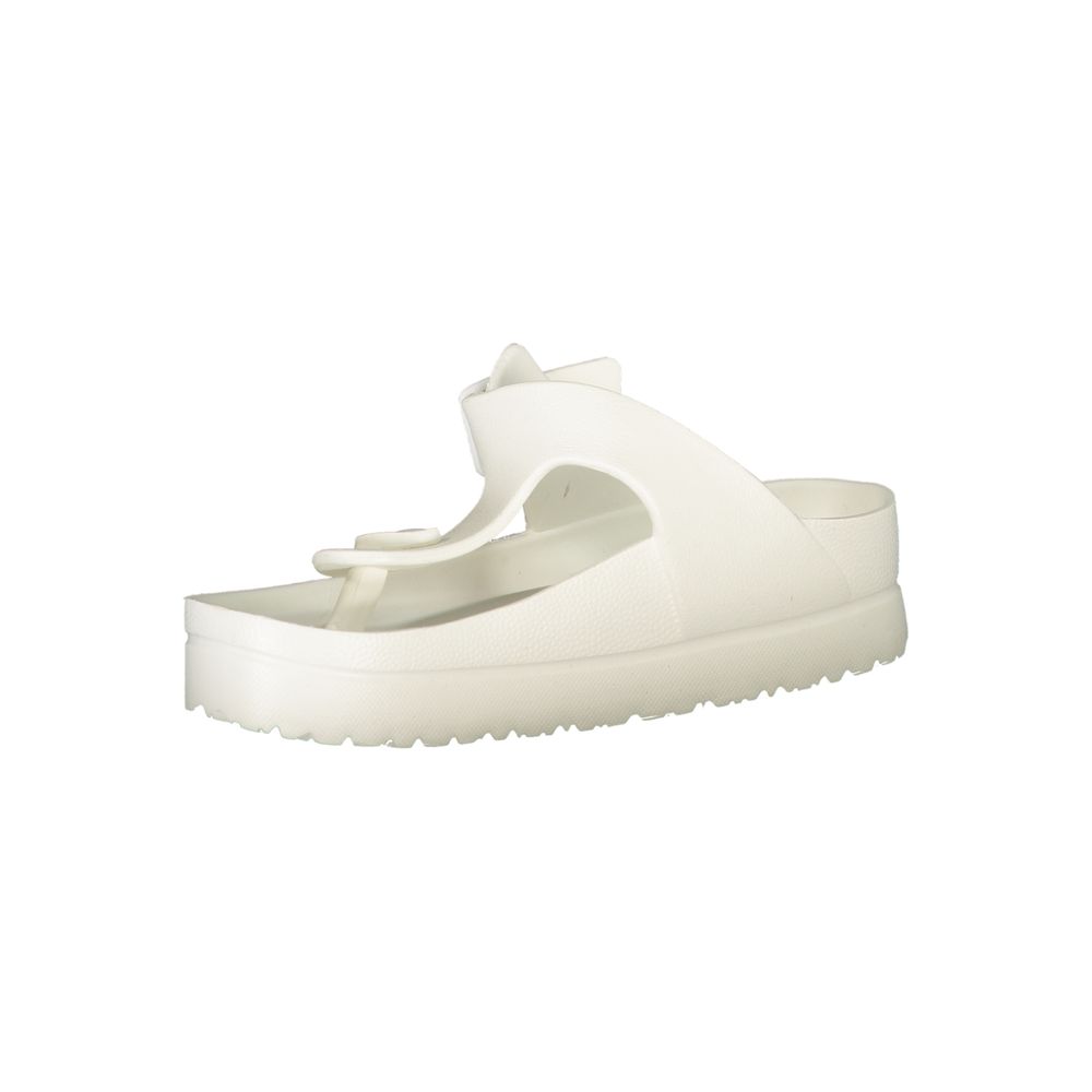 Carrera White Polyethylene Sandals Carrera