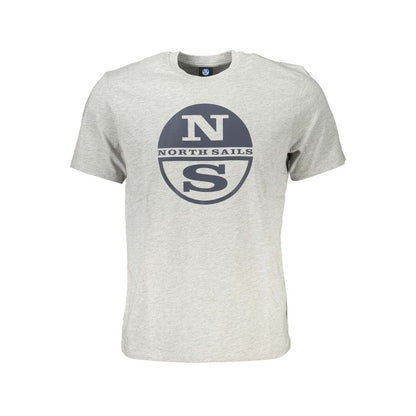 North Sails Grigio Cotton Men's T-Shirt