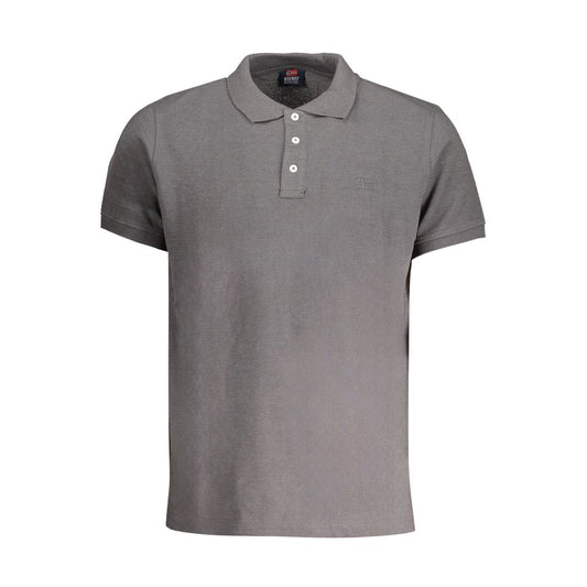 Norway 1963 Grigio Cotton Mens Polo