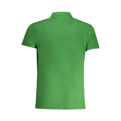 Cavalli Class Verde Cotton Men's Polo Shirt
