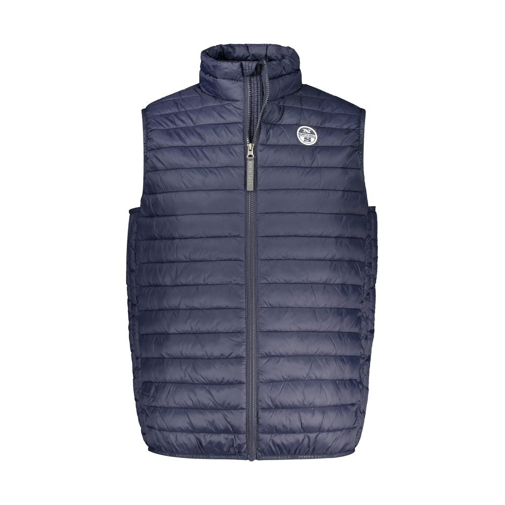 North Sails Blue Polyamide Sleveless Jacket North Sails
