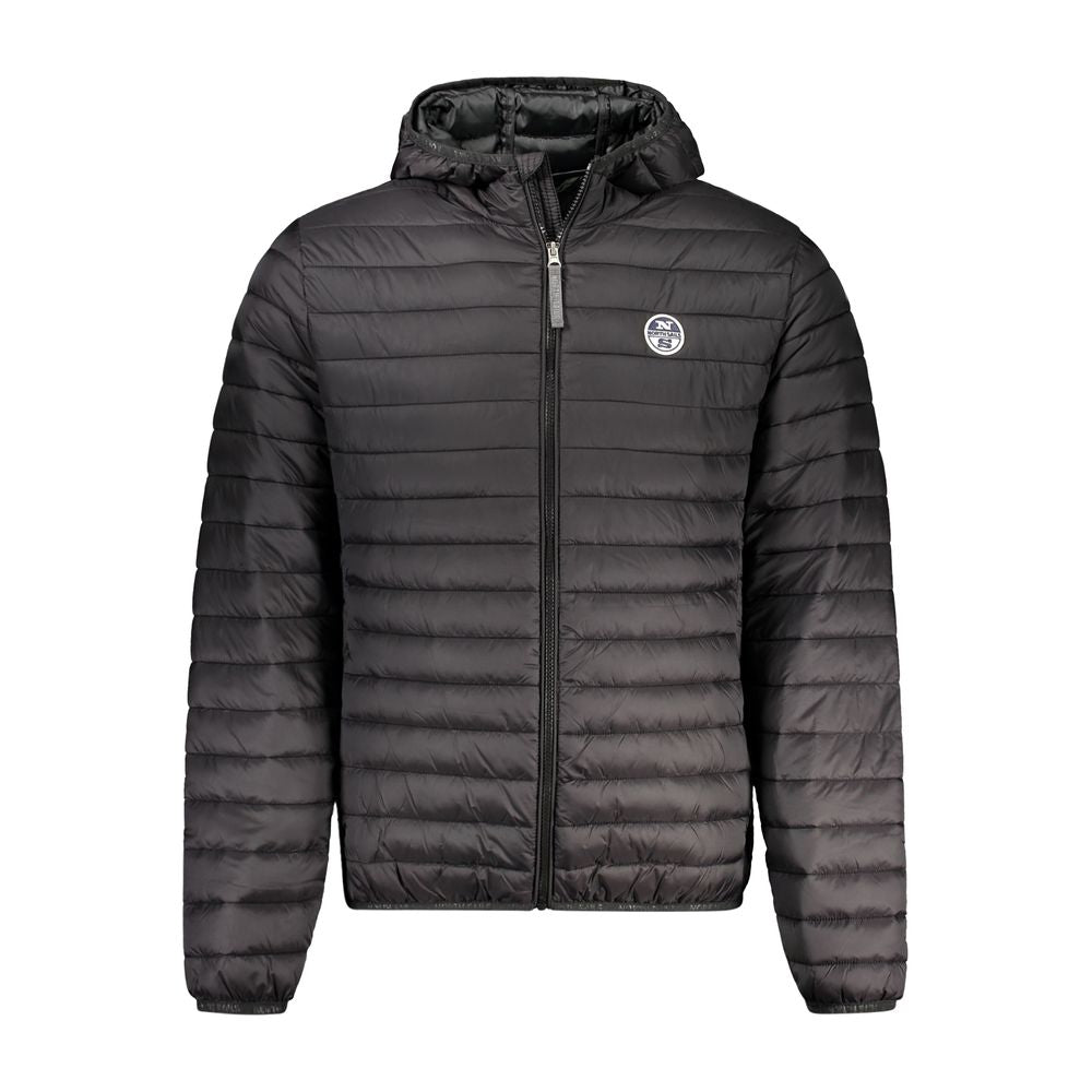 North Sails Black Polyamide Full-Length Jacket North Sails