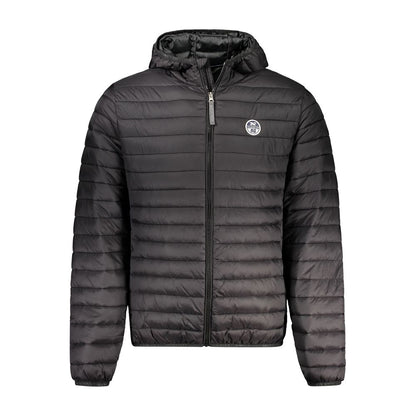 North Sails Black Polyamide Full-Length Jacket North Sails