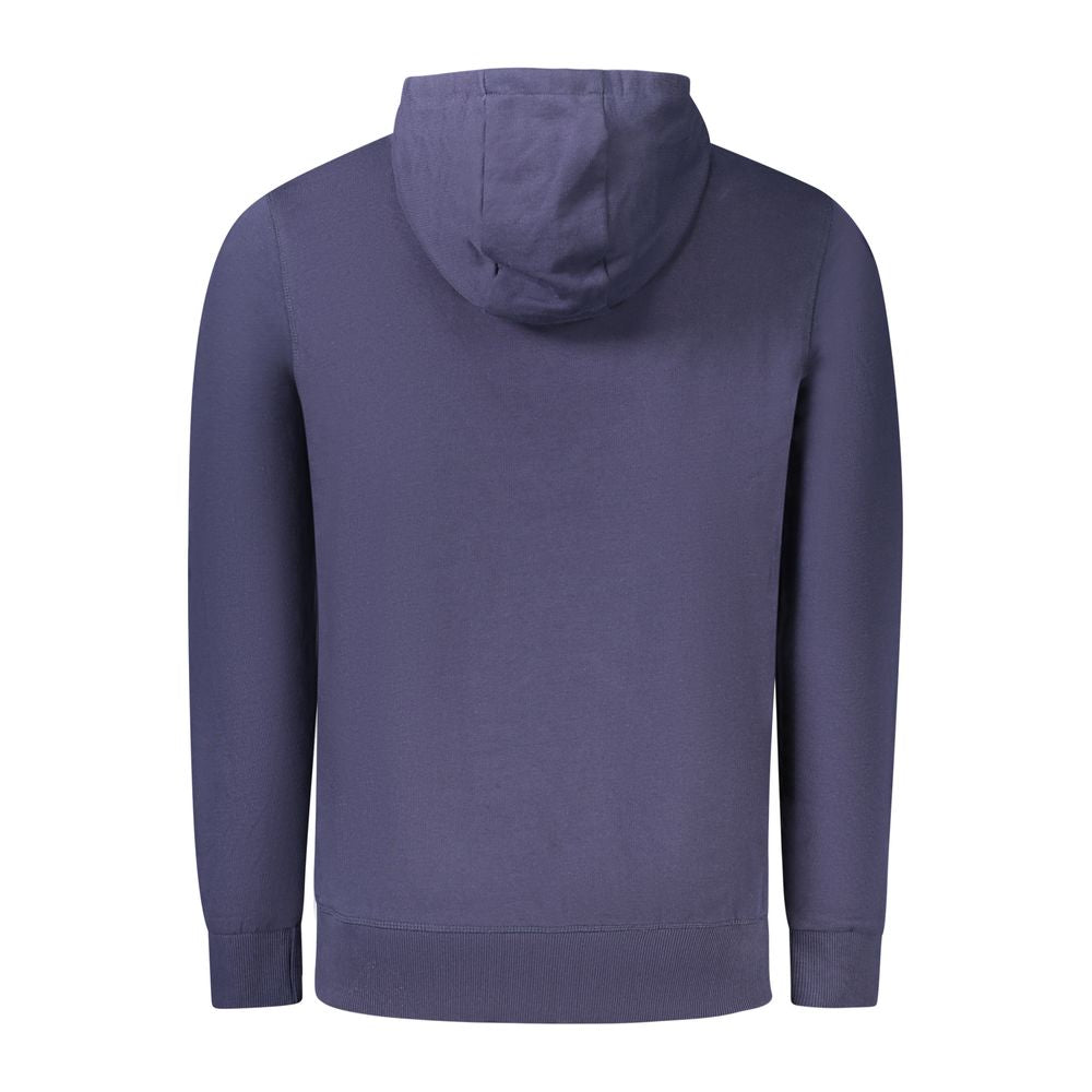 North Sails Blue Cotton Men's Hoodie