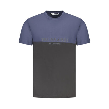 Trussardi Blue Cotton Men's T-Shirt