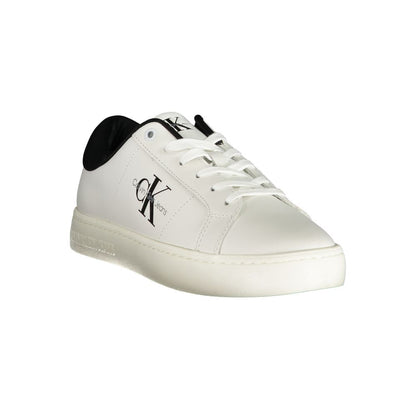 Calvin Klein Bianco Polyurethane Men Sneaker