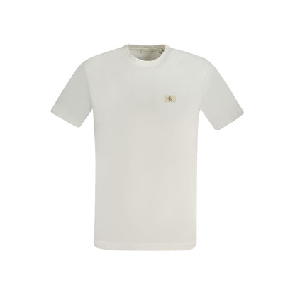 Calvin Klein Bianco Cotton Men T-Shirt