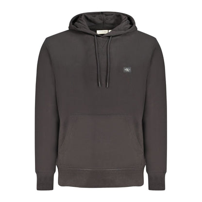 Calvin Klein Black Cotton Men's Hoodie