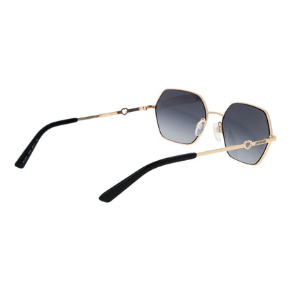Love Moschino Gold Metal Sunglasses
