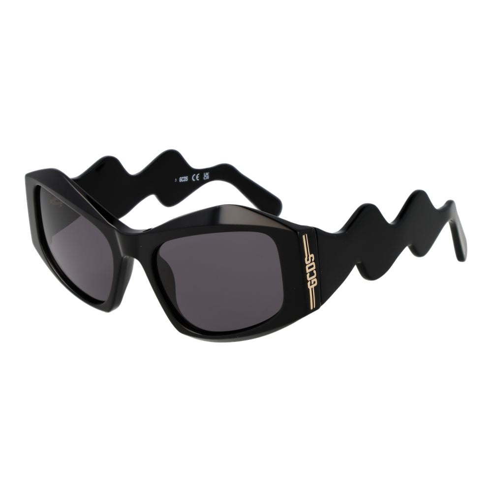 GCDS Black Acetate Sunglasses GCDS