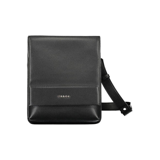 Calvin Klein Nero Polyurethane Men Shoulder Bag