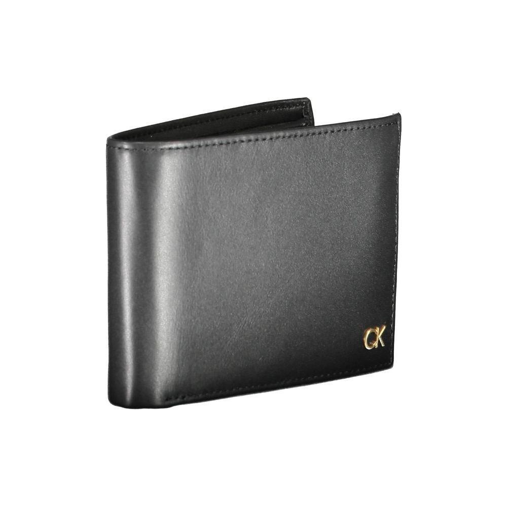Calvin Klein Black Leather Men Wallet