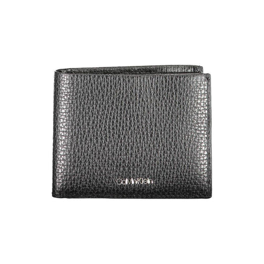 Calvin Klein Black Leather Men's Wallet