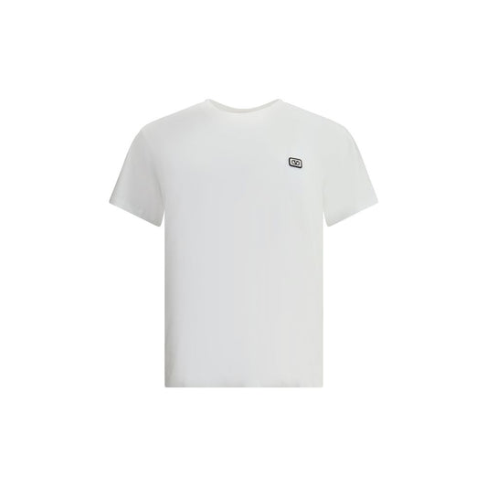 Valentino White Cotton T-Shirt Valentino