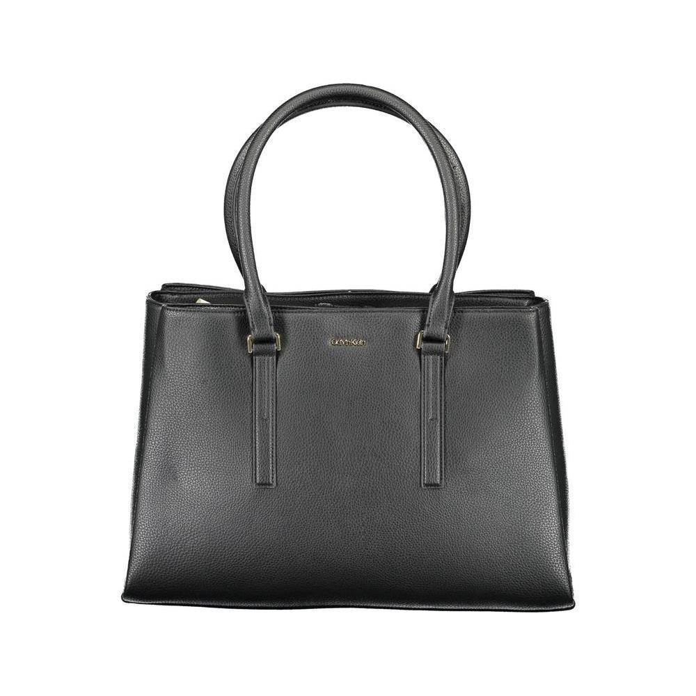 Calvin Klein Black Polyester Women Handbag