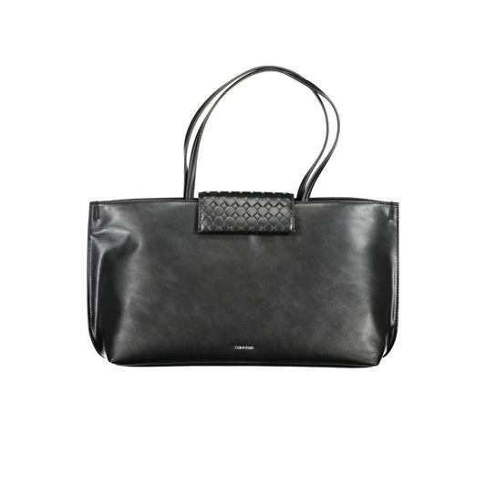 Calvin Klein Black Polyester Women Handbag