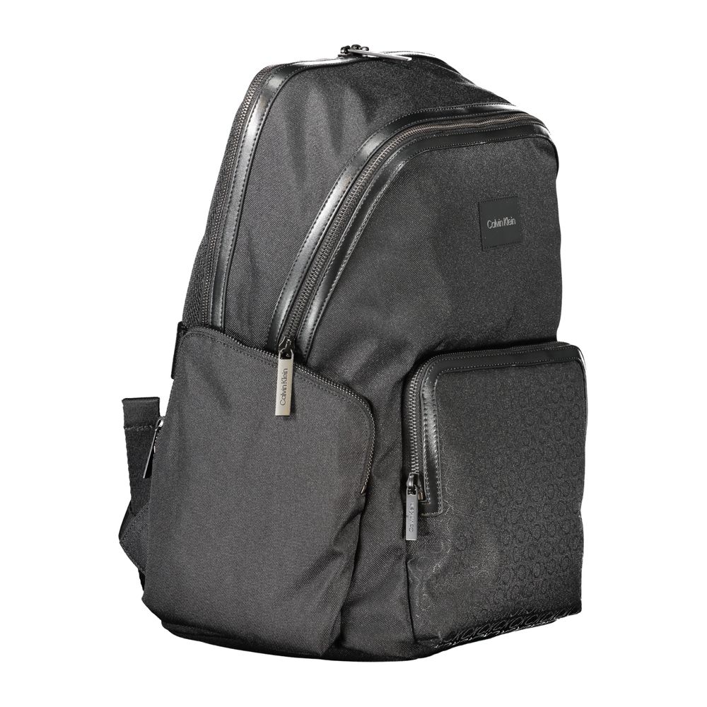 Calvin Klein Black Polyester Men's Backpack