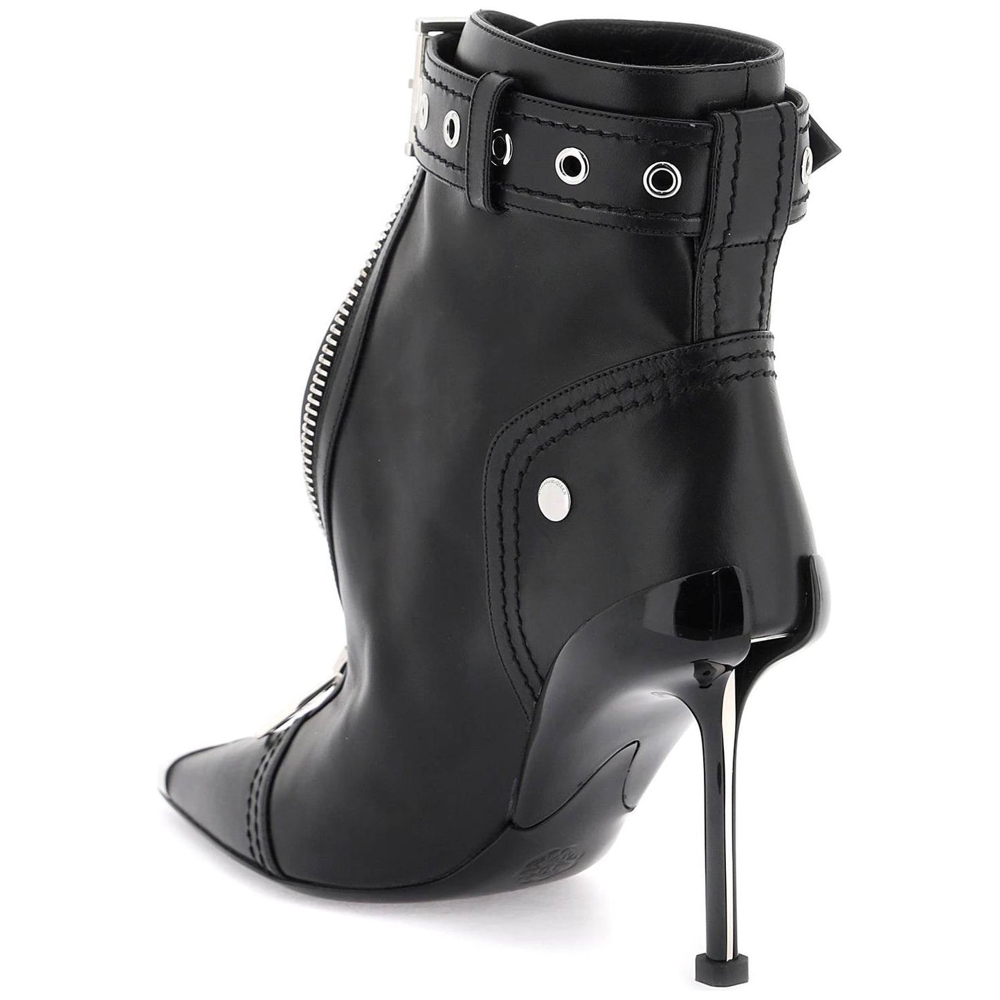 Alexander Mcqueen 'slash biker' ankle boots Boots Alexander Mcqueen