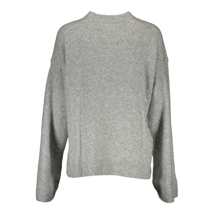 Calvin Klein Grigio Acrylic Women Sweater
