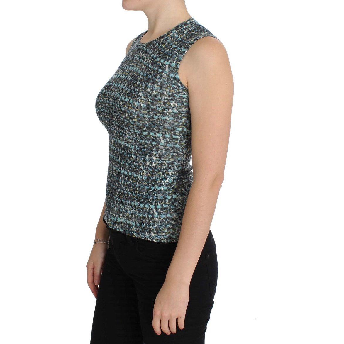 Dolce & Gabbana Blue Wool Sweater Sleeveless Pullover 1728,67345645728,Blue,Clothing,Dolce & Gabbana,IT36 | XS,IT46|XL,Material: 100% Wool,New with tags,Sleeveless - Sweaters - Clothing,Sweaters - Clothing,Tops & T-Shirts - Women - Clothing,Women,Women -