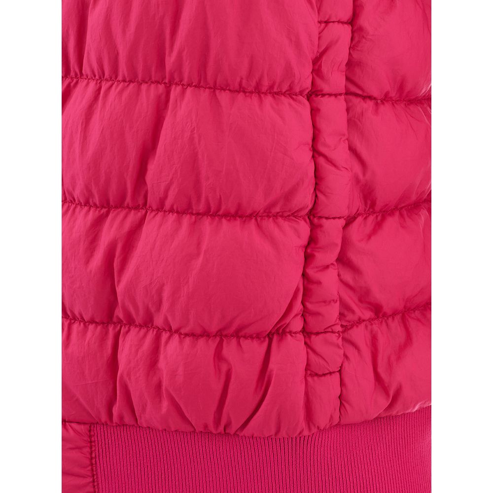 Woolrich Fuchsia Polyamide Bomber Woolrich