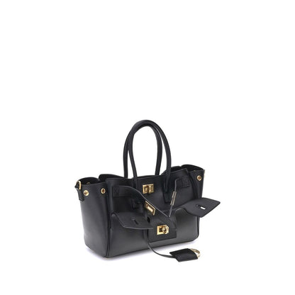 Balenciaga Black Calf Leather Bos Taurus Handbag