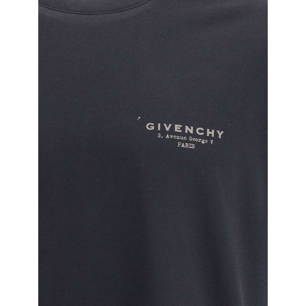 Givenchy Black Cotton T-Shirt Givenchy