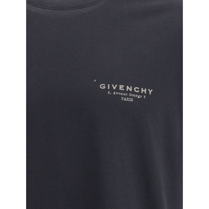 Givenchy Black Cotton T-Shirt Givenchy