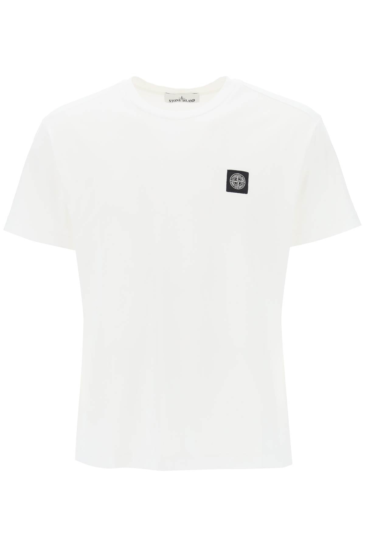 Stone Island logo patch t-shirt