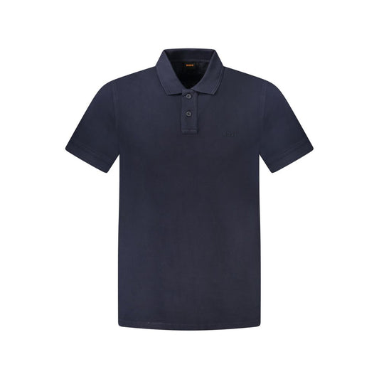 Hugo Boss Blu Cotone Uomo Polo