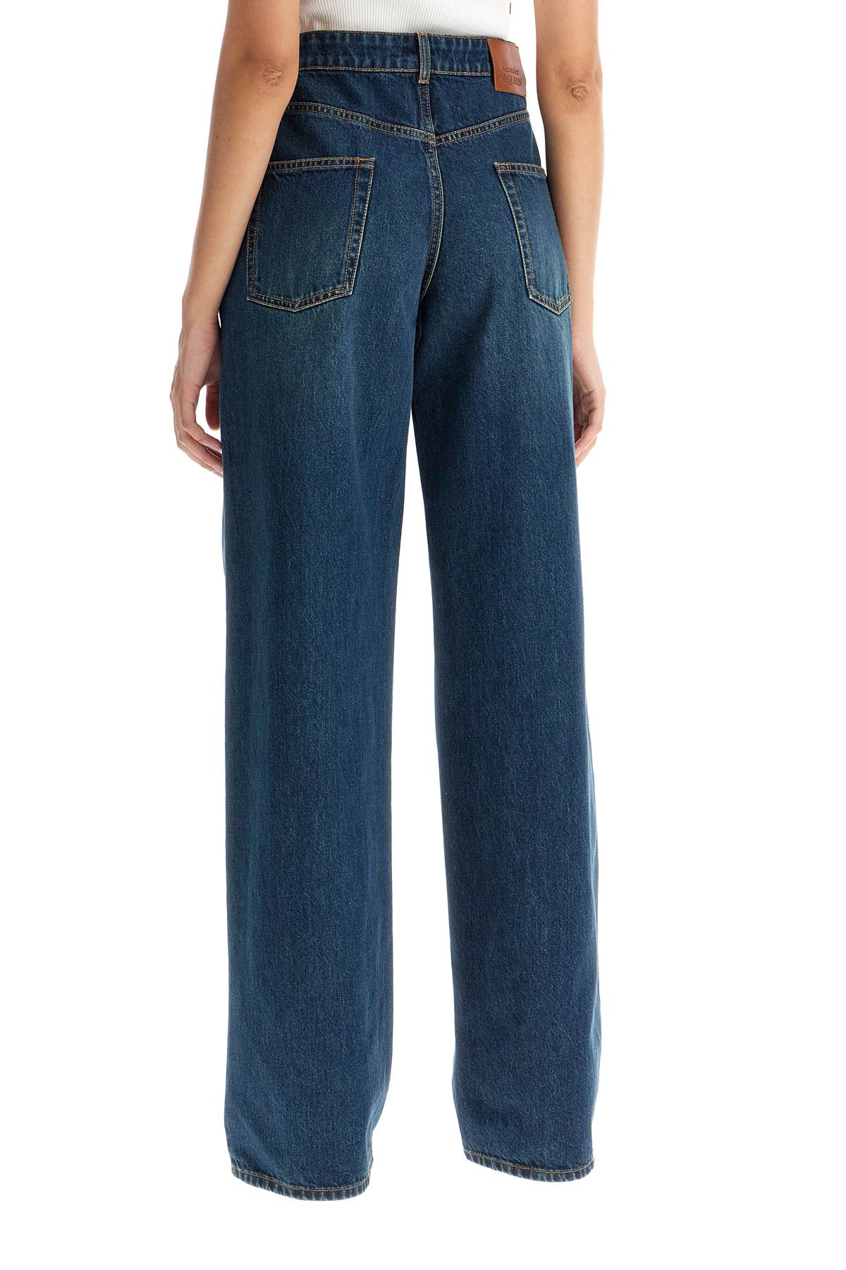 Alexander Mcqueen wide leg jeans Jeans Alexander Mcqueen