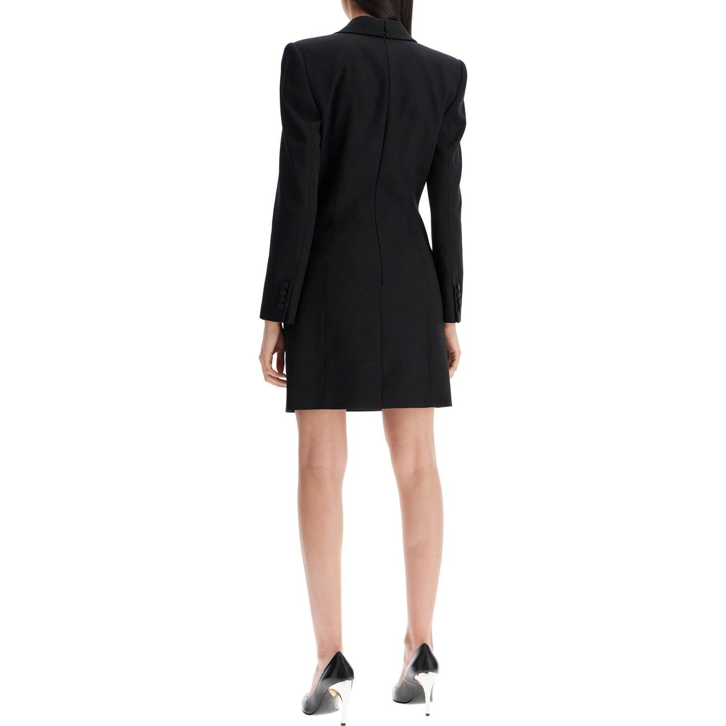 Alexander Mcqueen jacket-style mini dress Dresses Alexander Mcqueen