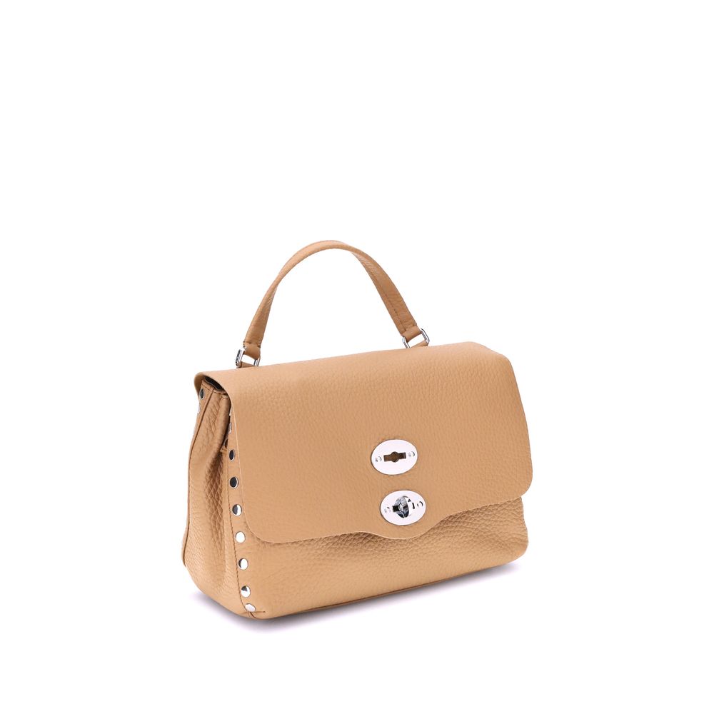 Zanellato Beige Calf Leather Bos Taurus Handbag Zanellato