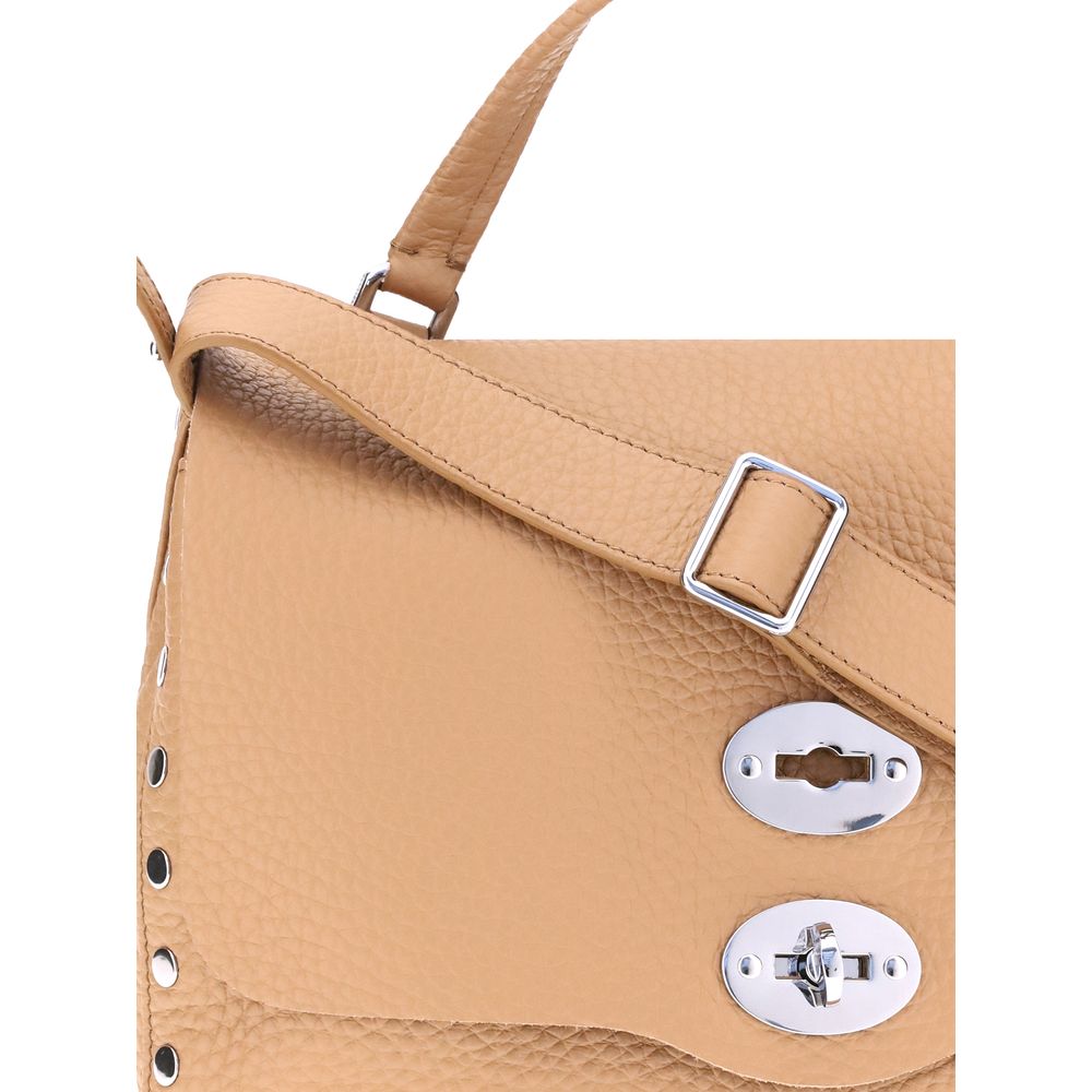 Zanellato Beige Calf Leather Bos Taurus Handbag Zanellato