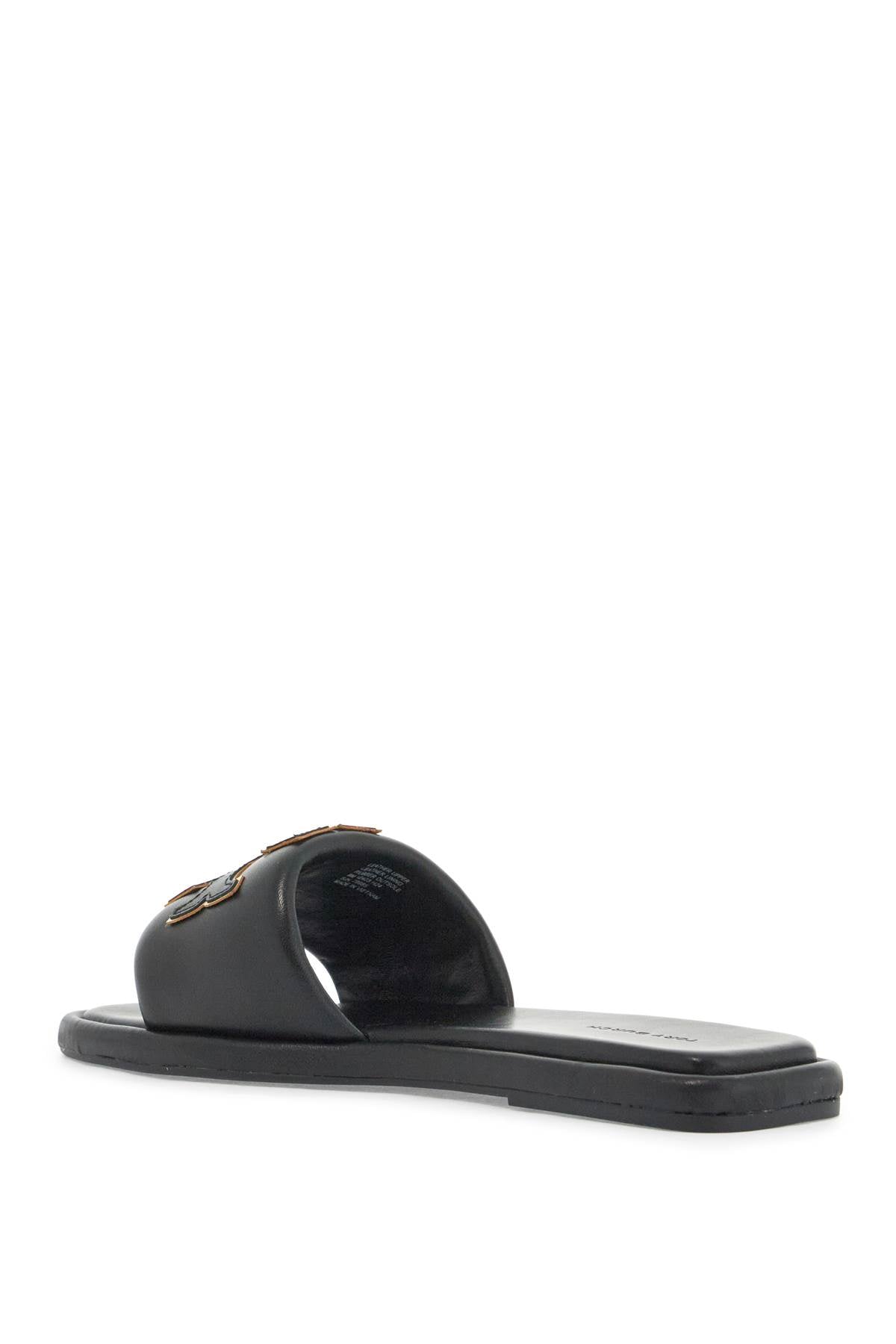 Tory Burch double t leather slides Sandals Tory Burch