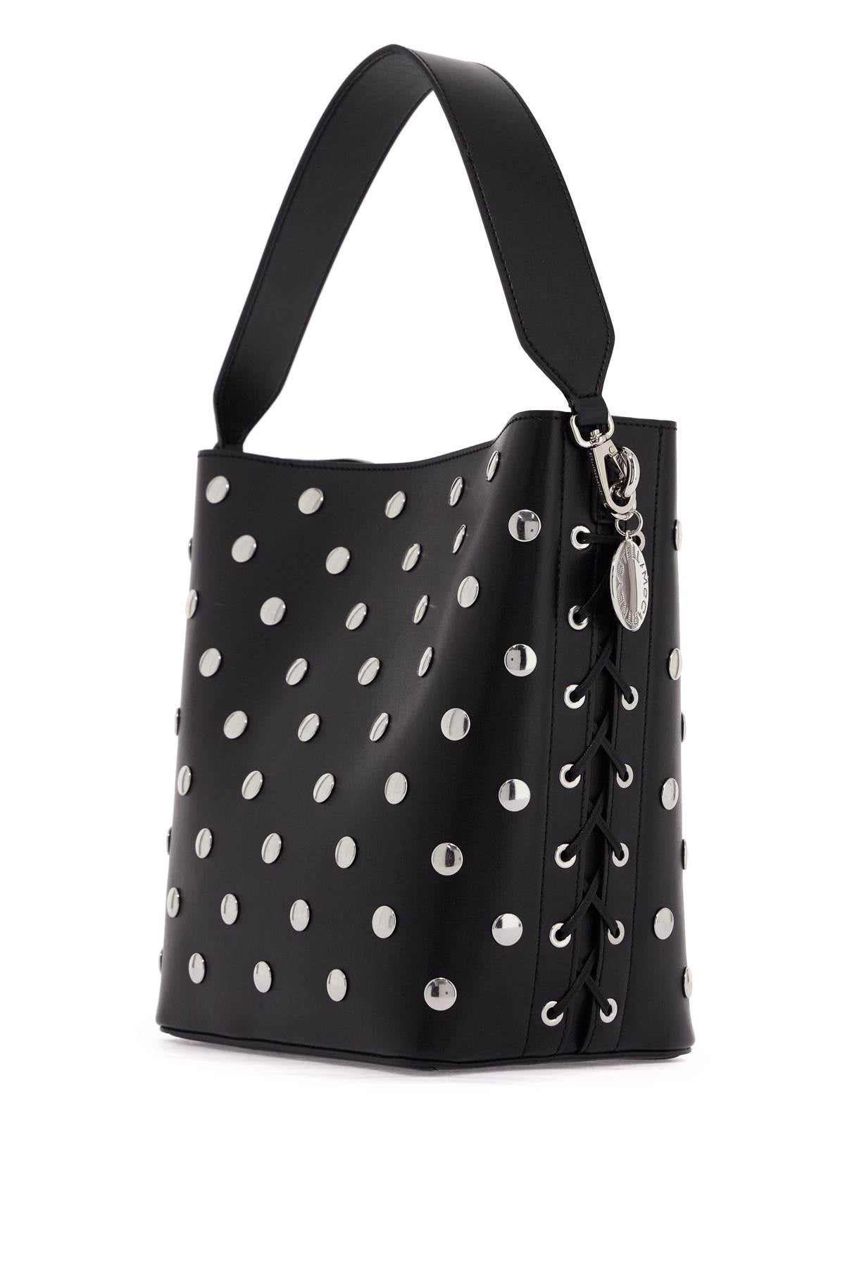 Stella McCartney large frayme bucket bag with studs Handbag Stella McCartney