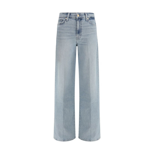 7FOR Blue Cotton Relaxed Fit Jeans 1728,26,72470364320,7FOR,Blue,Clothing,Jeans Denim - Clothing,New with tags,Relaxed Fit Jeans - Jeans Denim - Clothing,Women