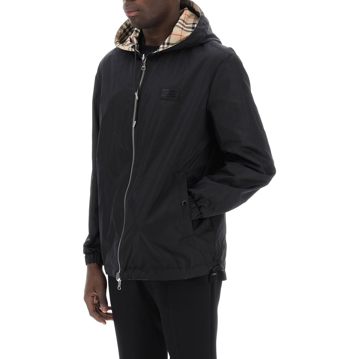 Burberry stretton reversible windbreaker