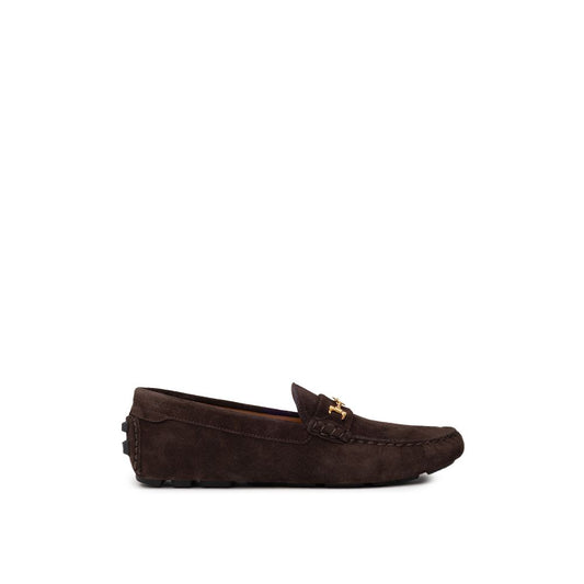 Bally Brown Leather Moccassin