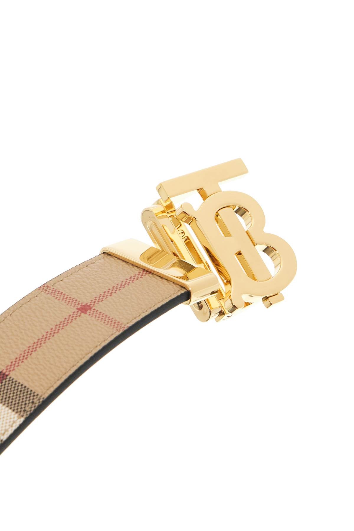 Burberry reversible tb check belt Belts Burberry