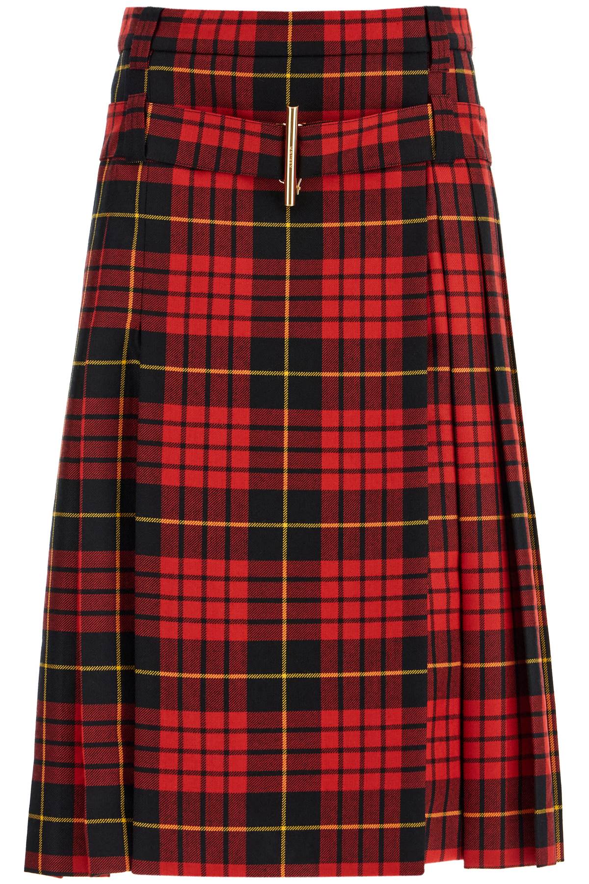 Alexander Mcqueen plaid pleated skirt with Skirts Alexander Mcqueen